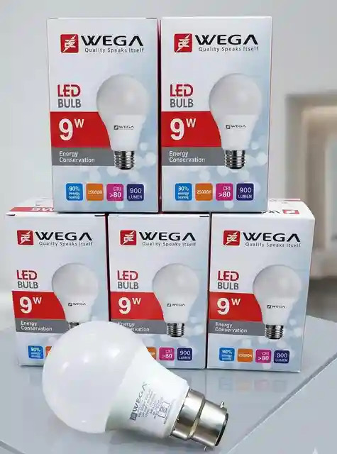 6pcs led bulb 9 watt